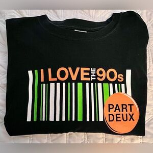 I Love the 90s Part Deux commemorative long sleeved tee